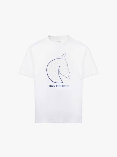 Áo Thun Cool-X Cổ Tròn In Logo Bông Tuyết Form Slimfit AT188 Trắng